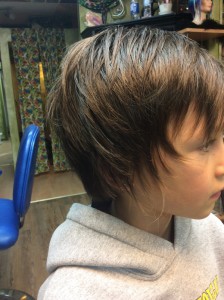 childrens-hair cutting